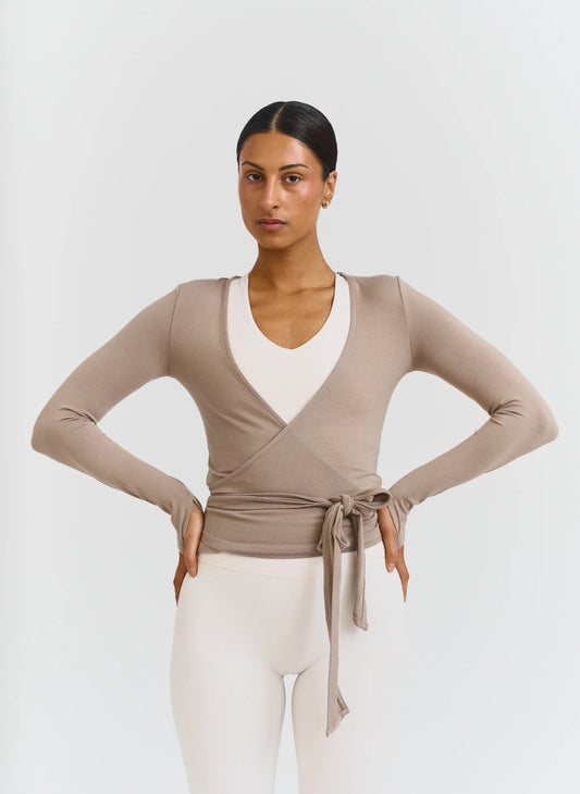 FlexiFit - Clay Yoga Wrap Top